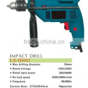 13mm impact drill 500W ID002 / electric impact drill 500W