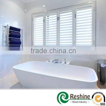 PVC louvered window shutters