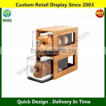 2-Tier Bamboo Bakery Display YM5-969