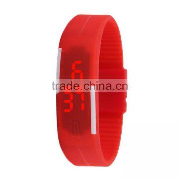 Fashion Lovers Sport Led Watch Silicone Bracelet Watch for Kids Men