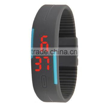 Welcome OEM Factory Price LED Digital Watch, Silicone LED Bracelet Watches, Touch Screen