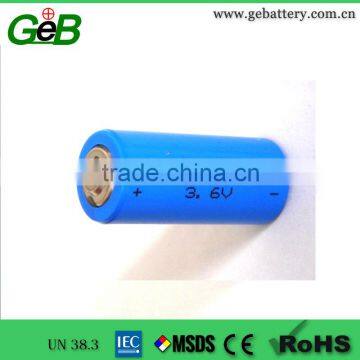 power type 2/3AA ER14335M LiSOCl2 3.6V er14335m lithium battery