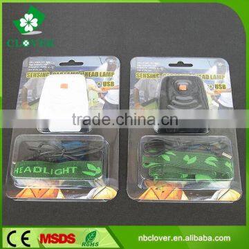 New Rechargeable 80 Lumens ABS Material 3 LED Sensing Mini Clip Led Cap Light Quality Choice photo-6