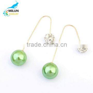 Hot selling high quality Fashion double pearls Earrings jewelry Wholesale