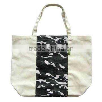 10 oz Canvas shopping tote bag printed logos are welcome