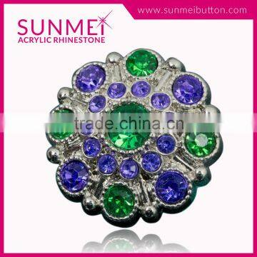 Special Silver Shank Crystal and Rhinestone Embellishments photo-2