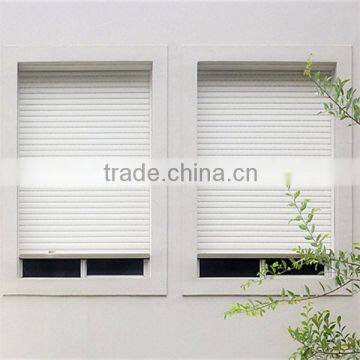 White Aluminium Rolling Motorized Exterior Shutter