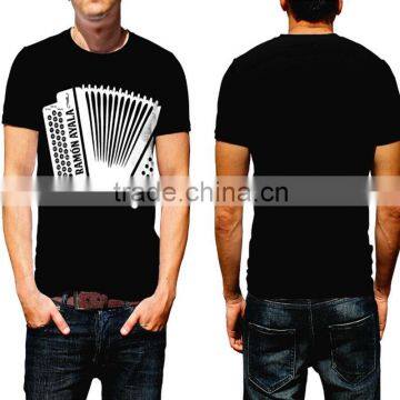 New design Playable Music accordion T Shirt