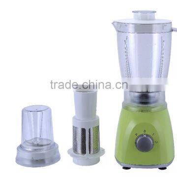 3 Speed Multifunctional Easy Cleaning Electric Juicer/ Grinder/Blender