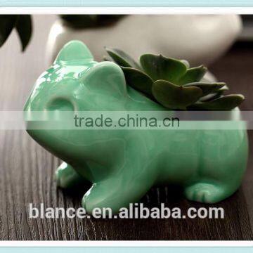 carton ceramic planter Pokemon design cute aniaml shape flower pot