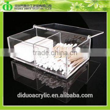 DDX-X0020 Trade Assurance Clear Acrylic Cotton Swab Box