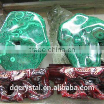 Best selling nature malachite decoration for home or office