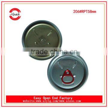Aluminum Can Lid 206# Easy Open End for Carbonated Drink photo-3
