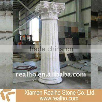 Carved Granite Column