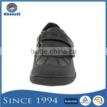 High Quality Comfortable Black Kids School Training Shoes With No Lace photo-5