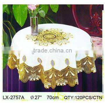 PVC Tablecloth RD70cm photo-1
