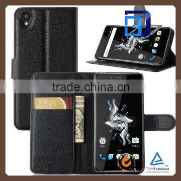 2015 New Modle PU Leather Wallet Design case Folio Business Style For Oneplus X pu leather case fast delivery