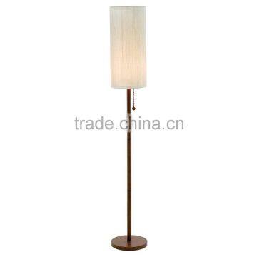 2017 hotel decorative Copper modern floor lamps with linen shade good for inn decor high end
