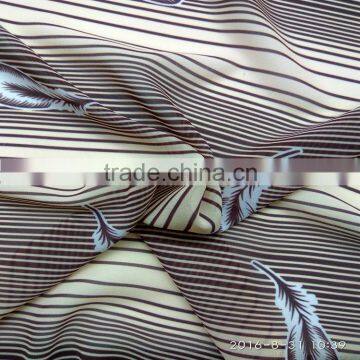 Wholesale 75D Polyester feather Print chiffon georgette fabric for Garment