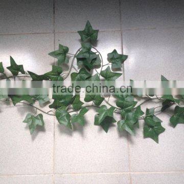 artificial decorative green ivy vine leaves garland for wedding/christmas