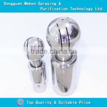 1/8 BSPT rotating tank nozzle,360 degree tank washing nozzle