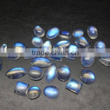 Mix Shape Rainbow Moonstone Cabochon photo-3