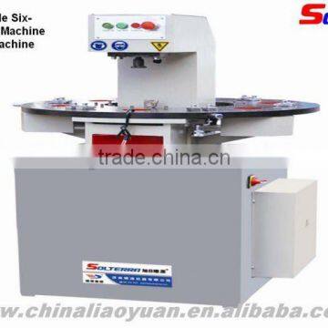 Aluminum Windows Machine Hydraulic Turnable Six-station Punching Machine