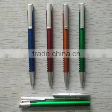 Latest Innovative Products Lacquer Barrel, Silver Neb and Clip Top Sale Plastic Pen