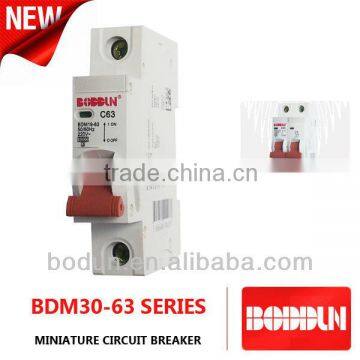 BDM30-63 NEWEST 1P 63A MINIATURE CIRCUIT BREAKER