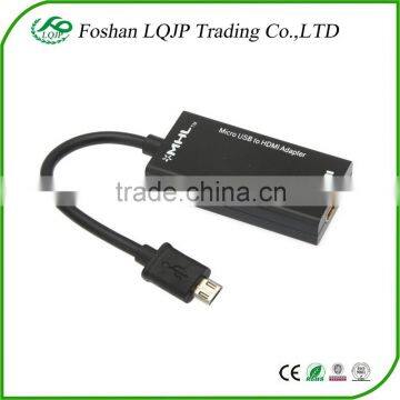 MHL to HD MI HDTV 1080P CABLE ADAPTER For HTC One M8 for LG for Sony for Xperia Z1