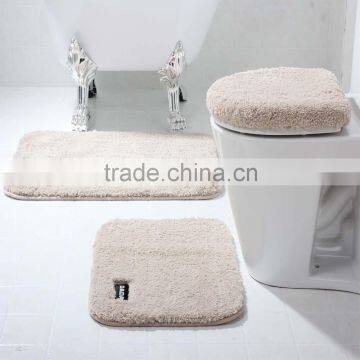 bathroom 3-piece set rug mat waterproof non slip bath rugs bathroom carpet