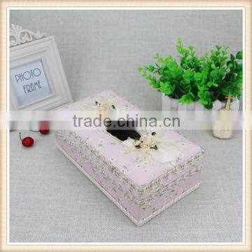 Facial Tissue Box Design With Lace photo-2