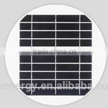 Round Solar Panel 5W for 6V