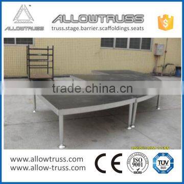 Hot Sale Aluminum Portable Simple Stage for Wedding and Performance photo-2