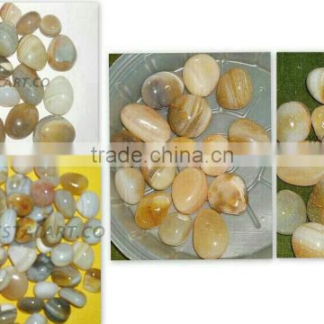 Banded Agate Pebbles Stone