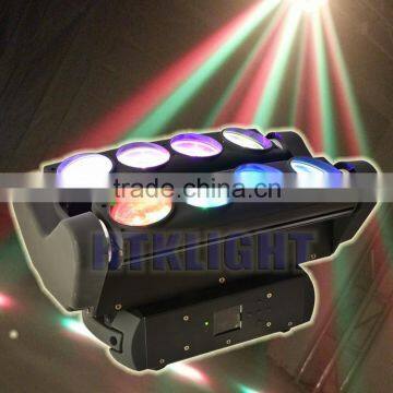 top quality spider 8*10W 4in1 dj lighting scanner