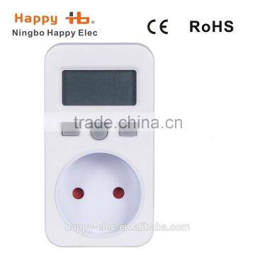 ROHS, CE, HN01EM, LED, 230VAC 50Hz, Plug-in Digital Energy Meter,plug-in energy meter