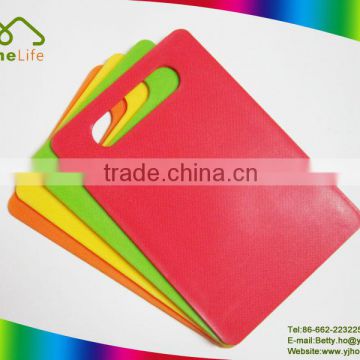 Best selling New design latest style slip cutting board plastic chopping board