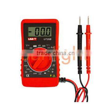 Pocket-Size Digital Multimeter, AC/DC/Resistance UT20B