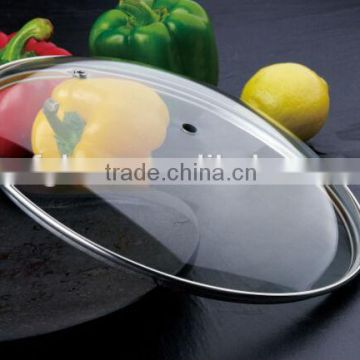 Hot Selling Clear Dome Lid Glass Casserole Lid Cooking Pot Lids