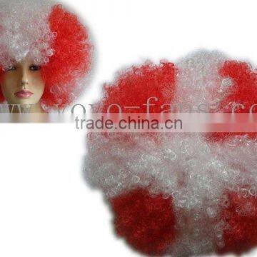 Swiss Flag Wigs With EN71 Certificate