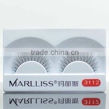 New Arrival False Eyelash High Quality From South Korea Wholesale Eyelash Extension Wholesale Beautiful False Eyelash 3112