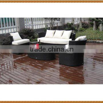 Classic Rattan Sofa Set 4PCS Living Room Sofa Furniture