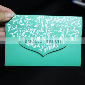 Custom cheap printed jewelry packaging envelop