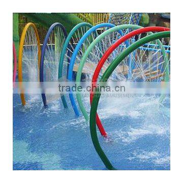 waterpark rides cartoon water spray toys of water park