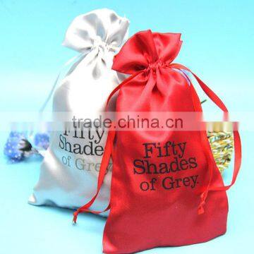 Wholesale China Luxury Large Size Satin Hair Extensions Packaging Bags photo-5