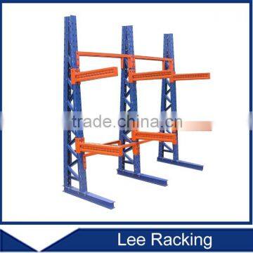 Warehouse Storage Saddle Slotted Angle Cantilever Rack