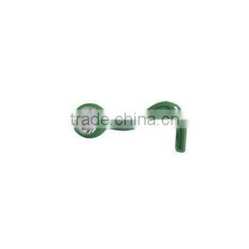 Green plated titanium nose stud nose screw body piercing jewelry