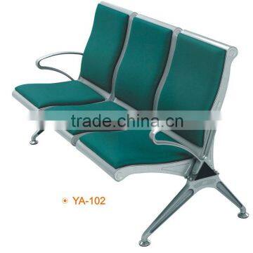 Modern Comfortable Leather Aluminum waiting room chairs YA-102