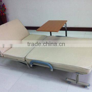 folding iron bed